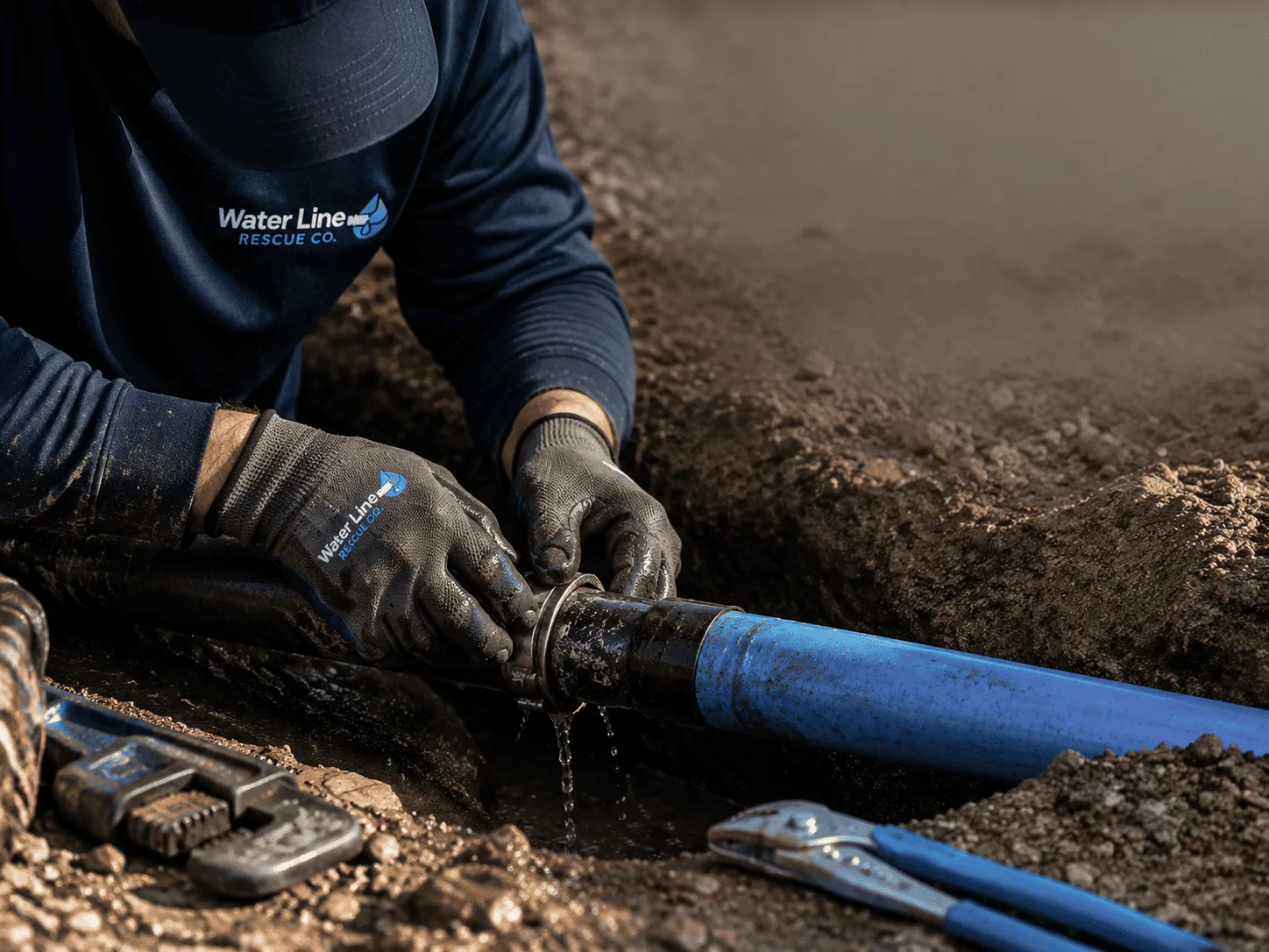 Why choose Water Line Repair in Goodwine, IL